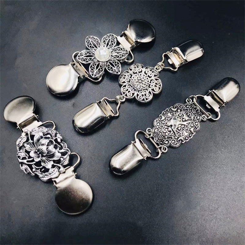 Wholesale Alloy Vintage Shawl Clip