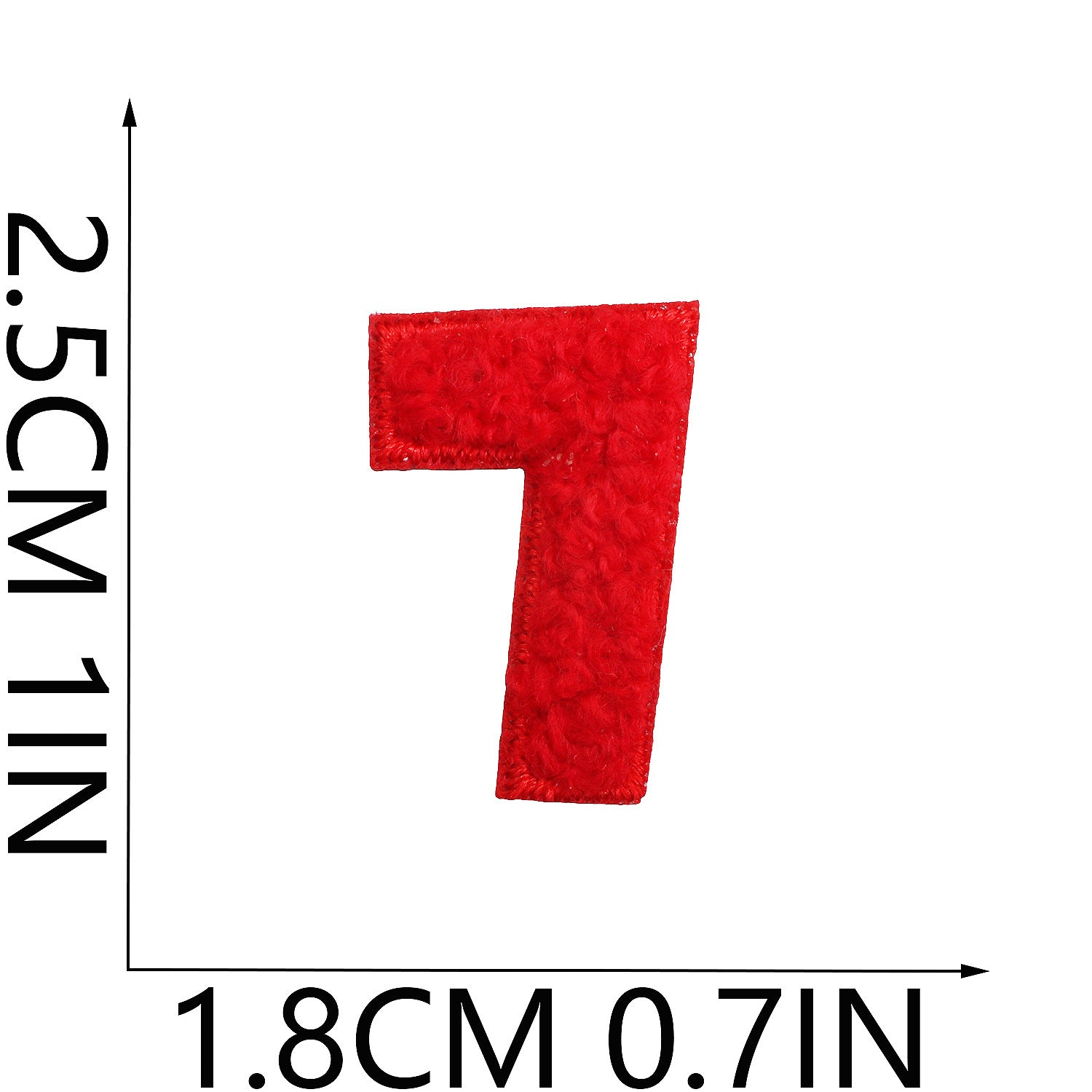 Wholesale Trendy Chenille Embroidered Alphabet Number Patches Iron On DIY Decorative Accessory For Clothing Bags Boutique Resale