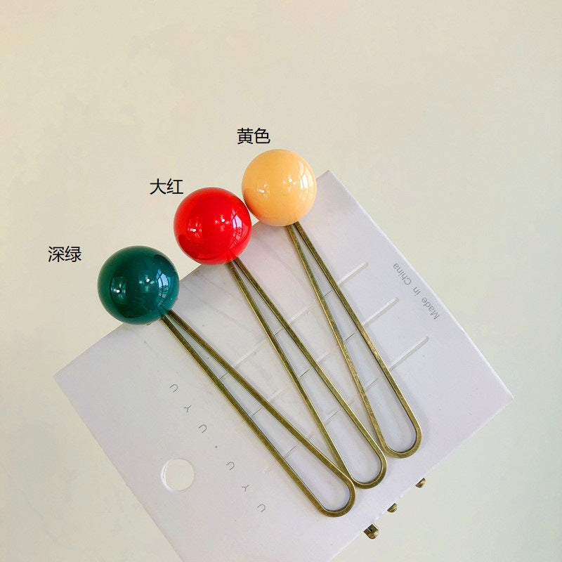 Wholesale Colorful Beads Hairpins