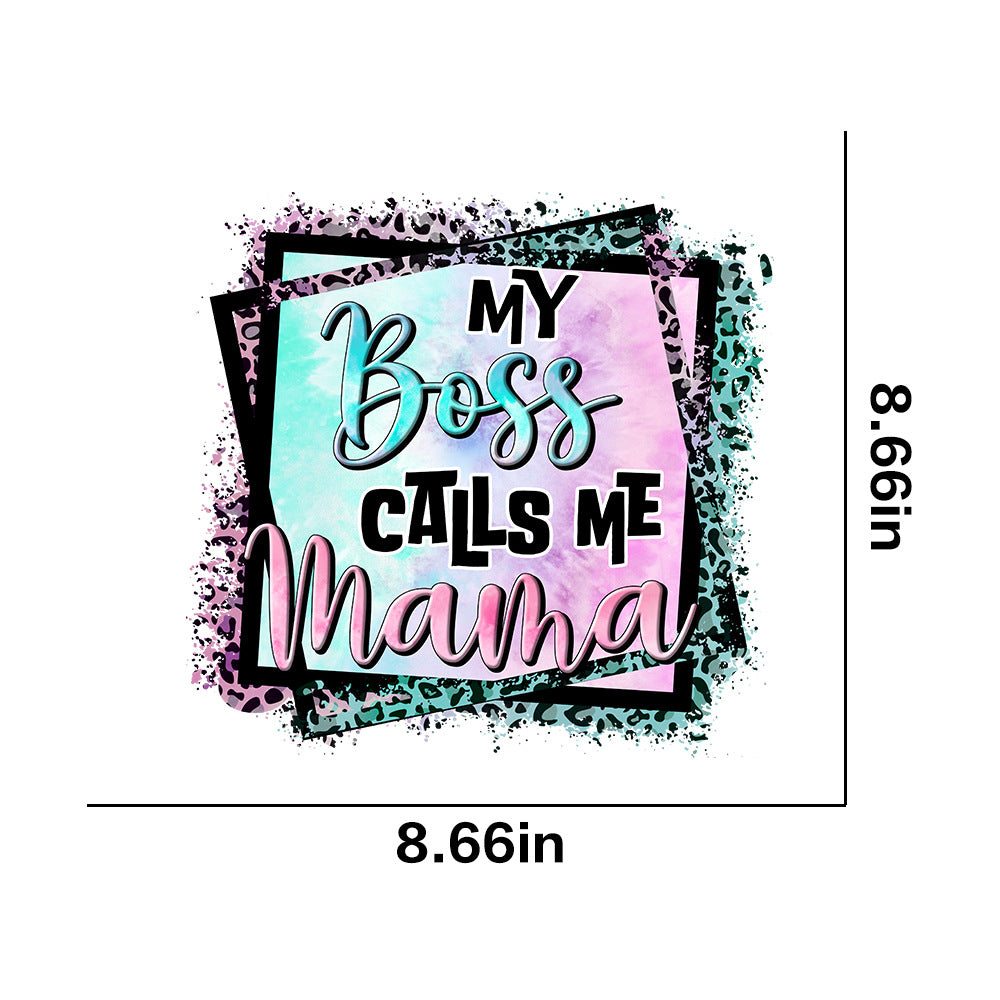 Wholesale Colorful Sunflowers Mother's Day UV DTF Ready to Press Transfers Wraps