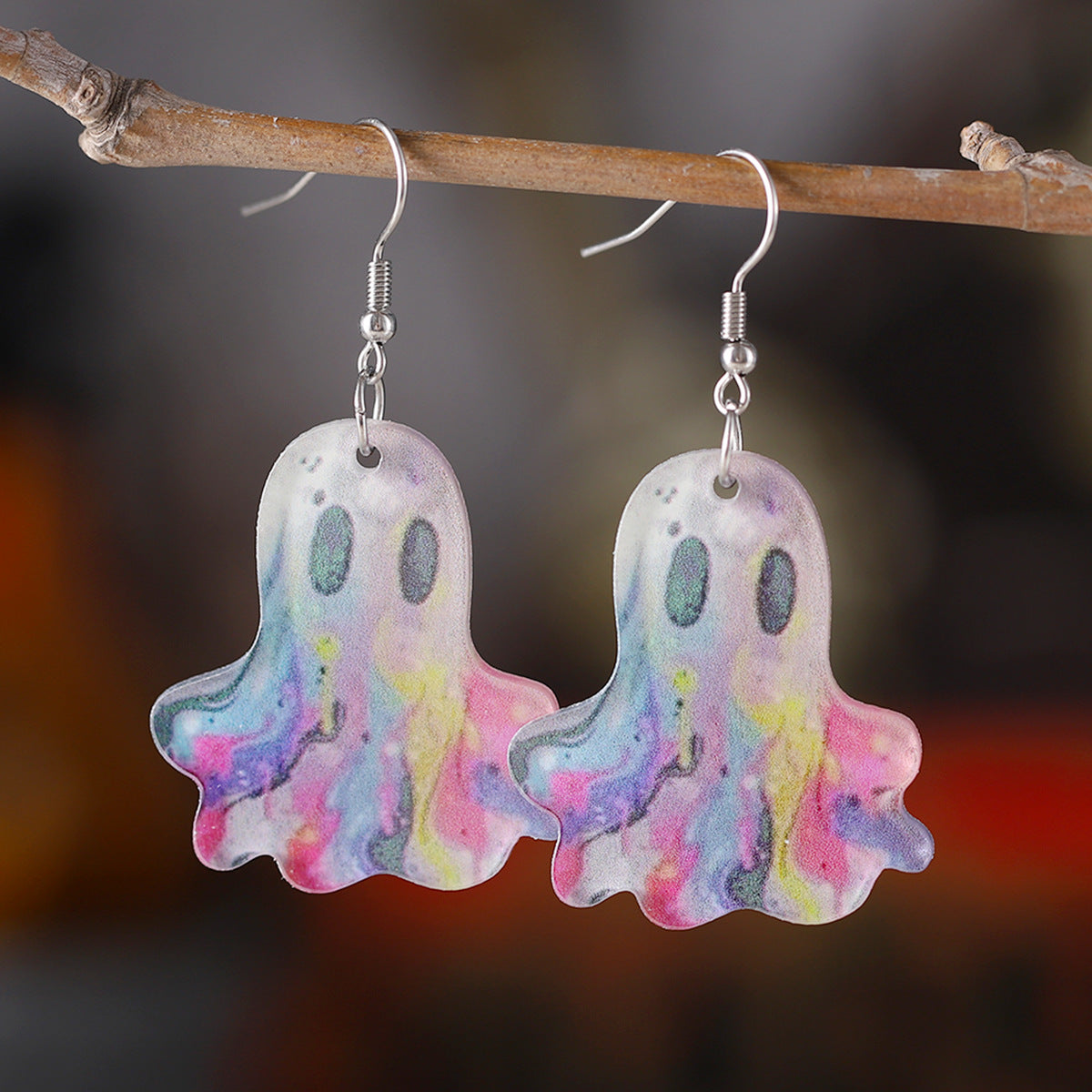 Wholesale Thanksgiving Turkey  Pumpkin Skull Pendant Earrings