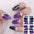 CWholesale 5D Imitation Diamond Nail Sticker Baking Free Gel Christmas Snowflake Elk Nail Sticker DIY Nail Stickers