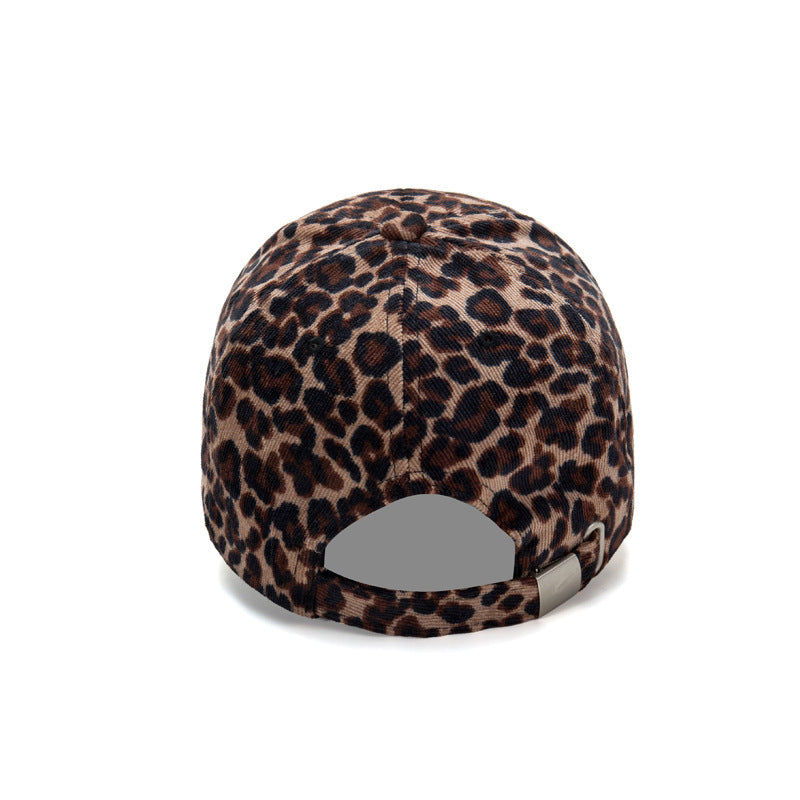 Wholesale Leopard Corduroy Baseball Cap