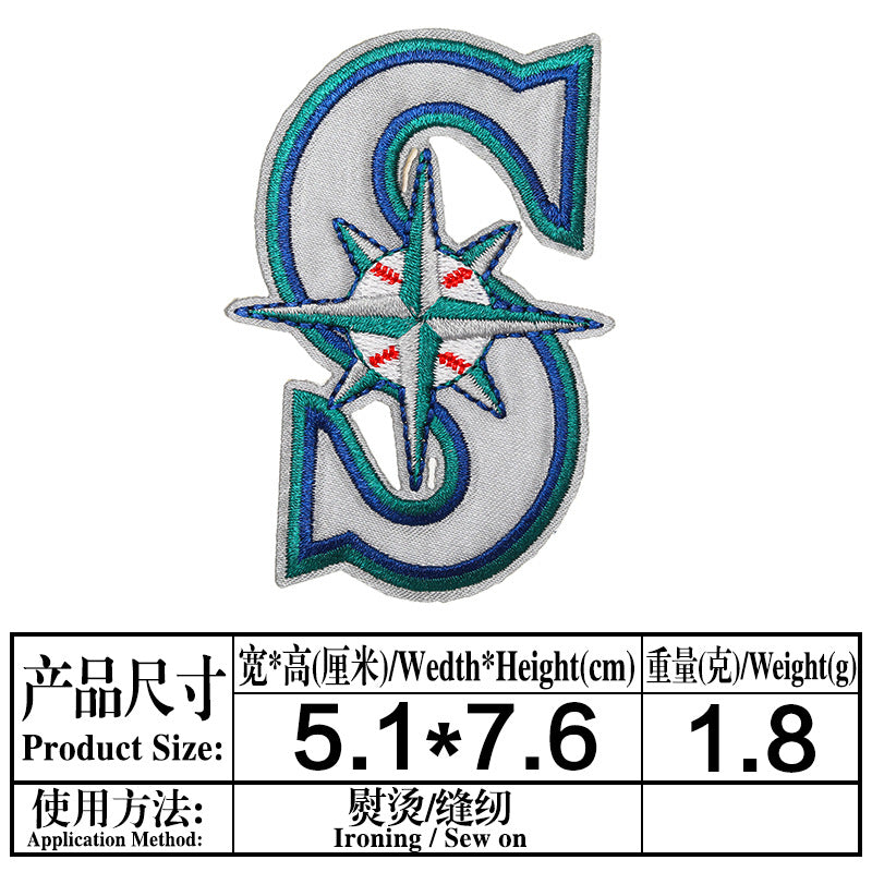 Wholesale embroidered cloth stickers cute cartoon patch five-pointed star puppy bag shoes decorative decals OLY Exclusive