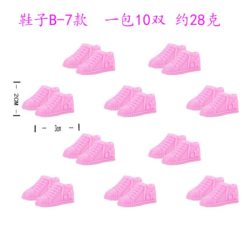 Wholesale 5pcs New style suitable for 30CM doll toy accessories shoes