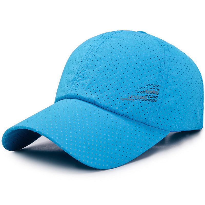 Wholesale Thin sun-visor cap outdoor quick-drying cap breathable mesh baseball cap