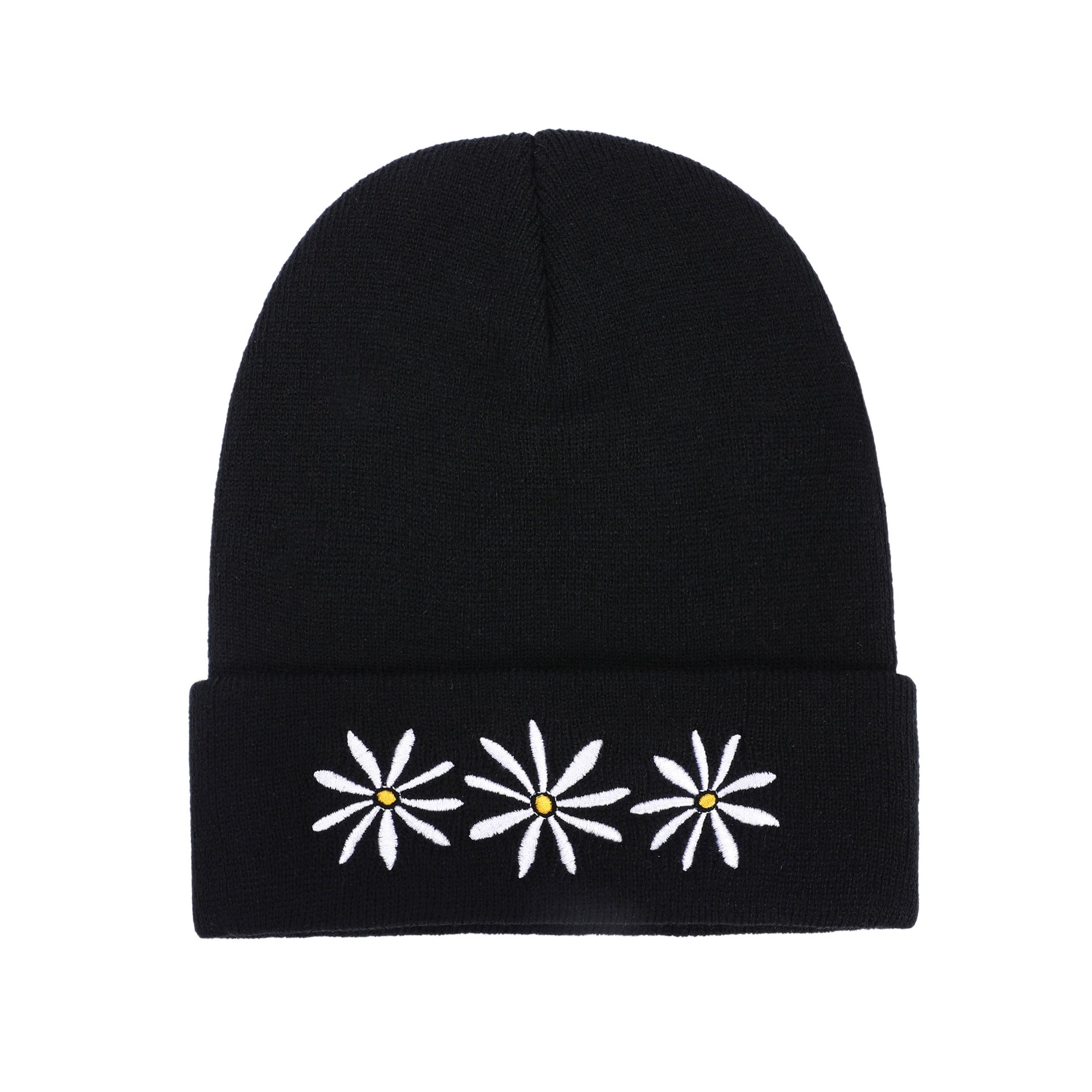 Wholesale Warm Beanie Printed Embroidered Knitted Hat