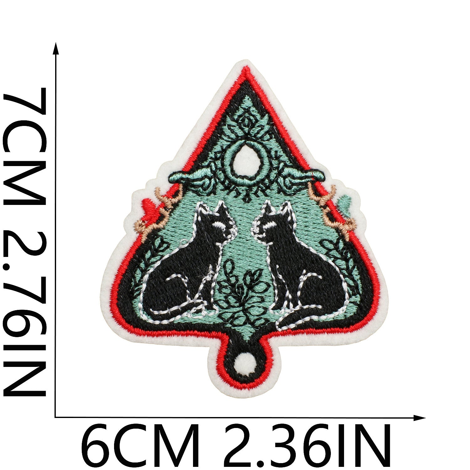 Wholesale Jungle land Witch Embroidery DIY Patches