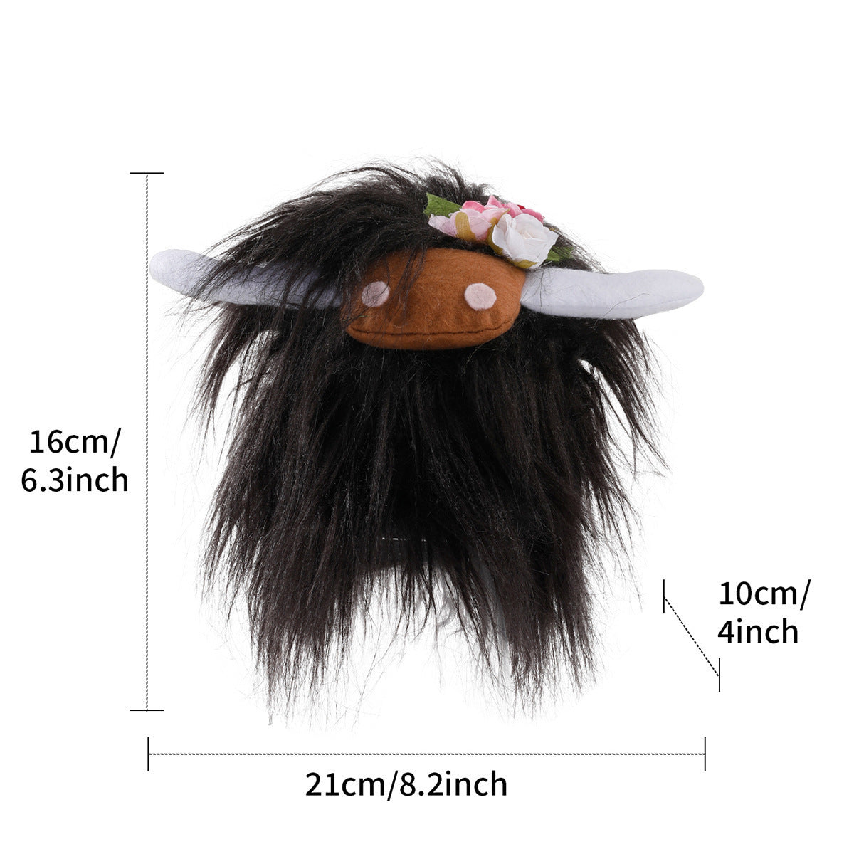 Wholesale Scottish Highlands Cowhide Cloth Doll Decoration