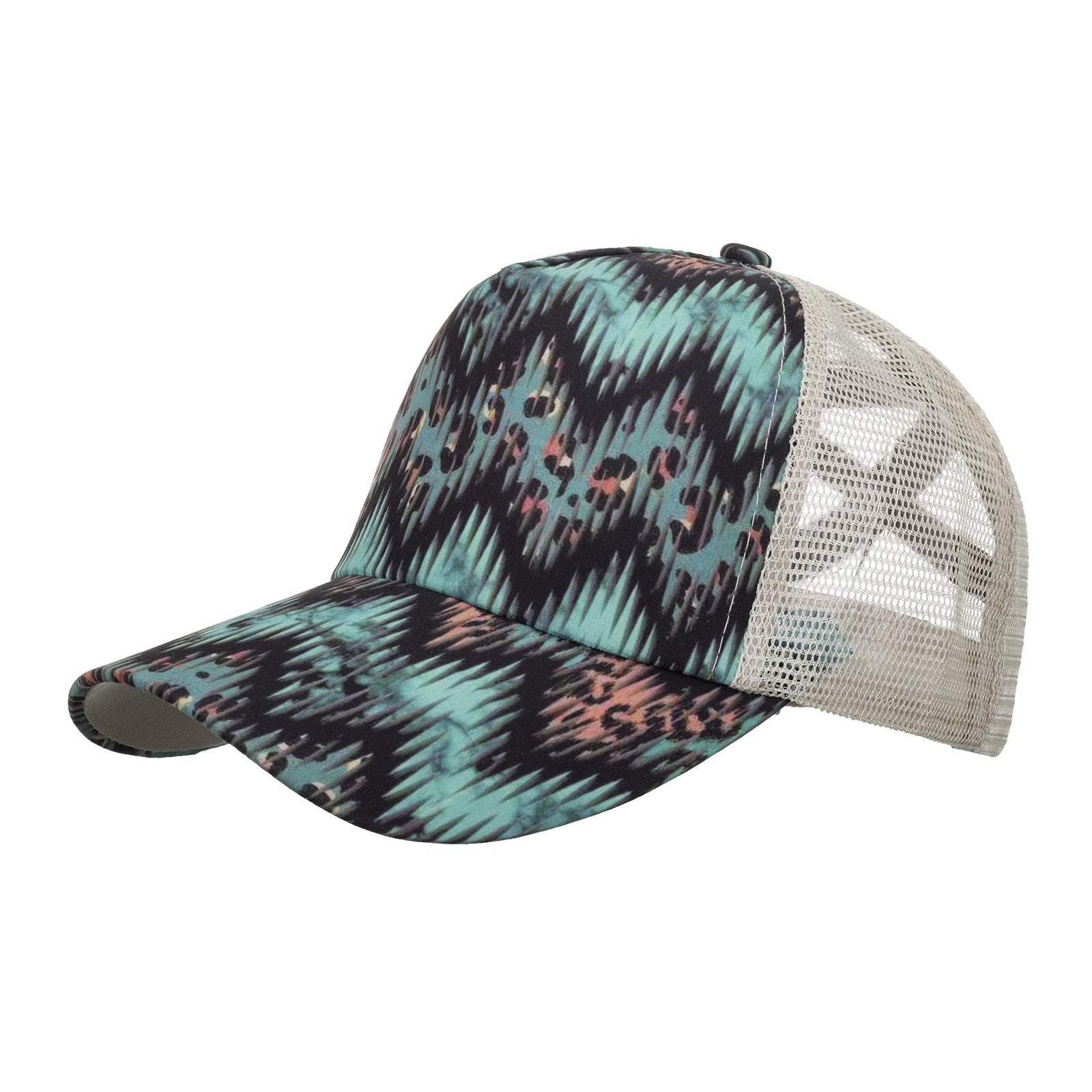 Wholesale Polyester Aztec Wave Stripe Baseball Cap