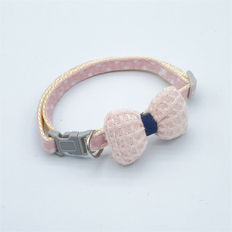 Wholesale Cute Cartoon Bowknot Plush Collar