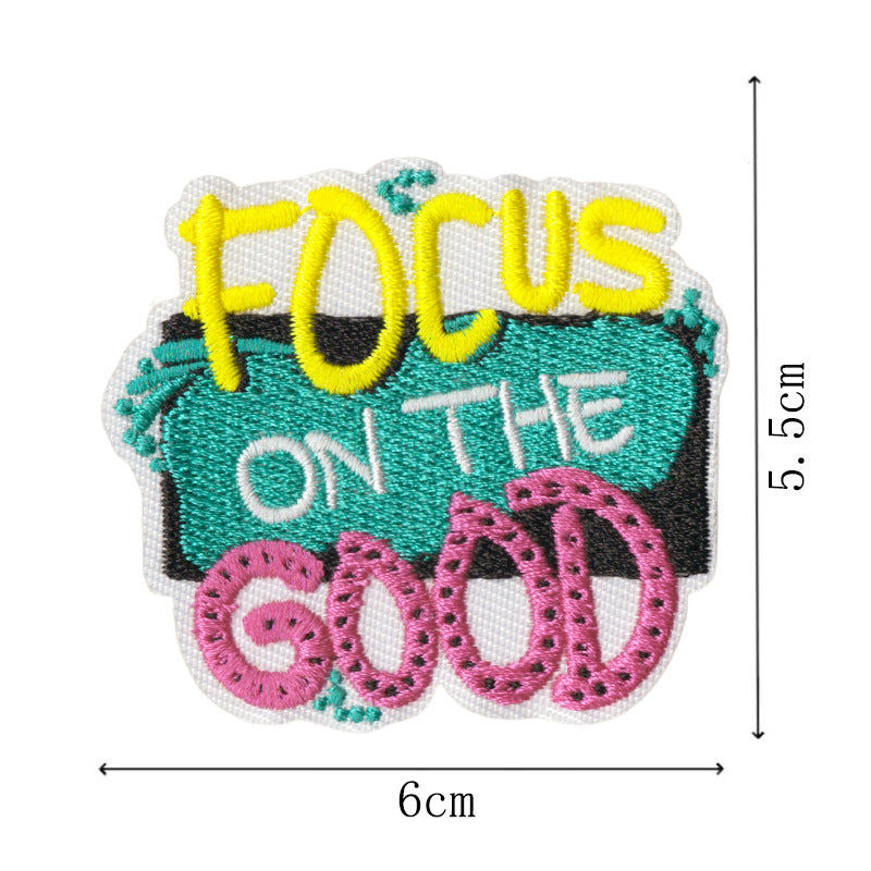 Wholesale Funny duck and cat embroidery DIY Patches