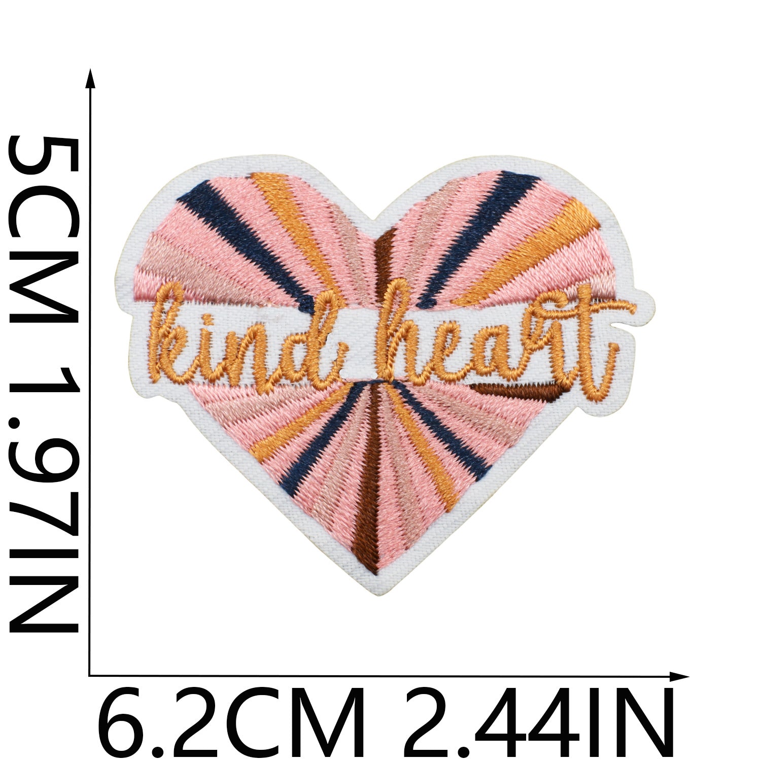 Wholesale Polyester Embroidered Patch Decorative Accent Inspirational Quote Love Yourself English Slogan Applique For Clothing Bags DIY Craft Stylish Fashion Accessory