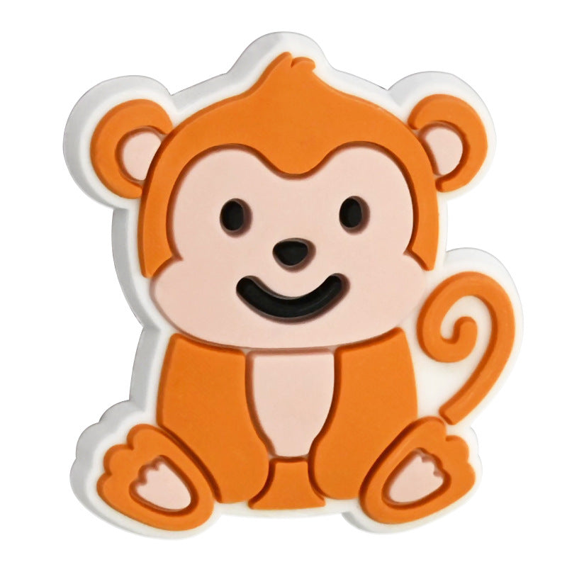 Wholesale Random 100pcs  Cartoon Animal World  Focal Beads