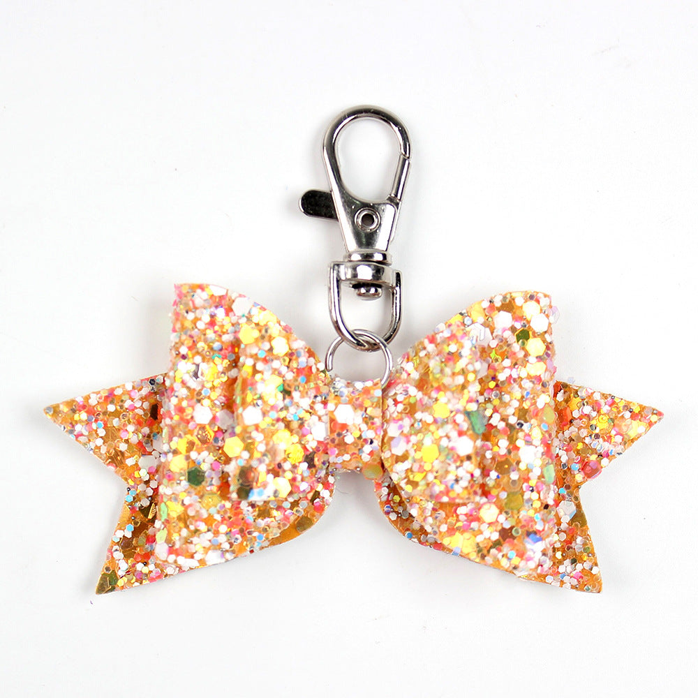 Wholesale 5pcs Mini Shiny Bag Pendant Sequin Hairpin