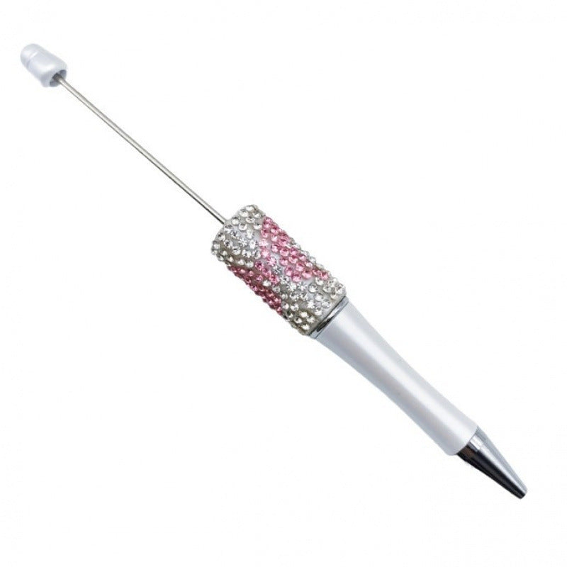 Wholesale Pink Butterfly Diamond Bead beadable pens
