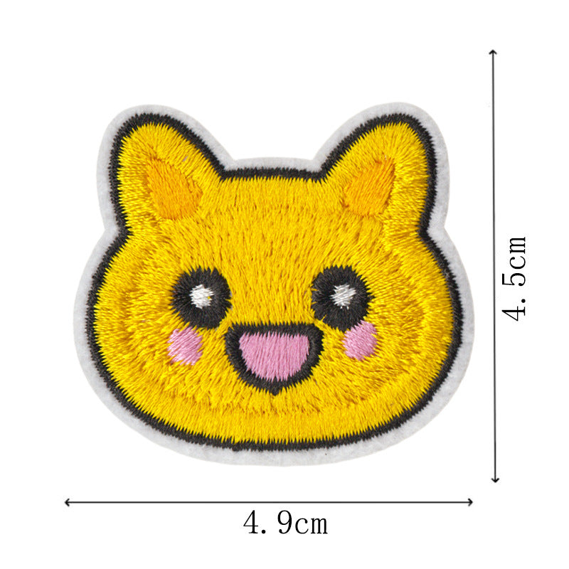 Wholesale Cartoon Animal Iron On Embroidery Patches Set Of 9 For Towels DIY Clothing Scrapbooking Resale Gift