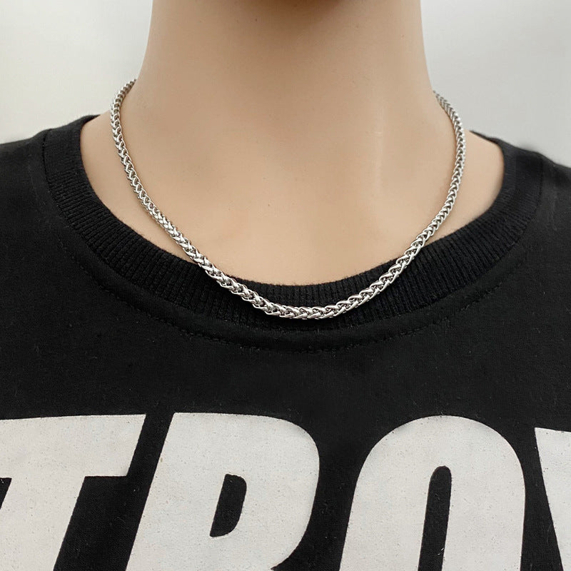 Cadena de canasta de canasta de flores de quilla de acero de titanio al por mayor