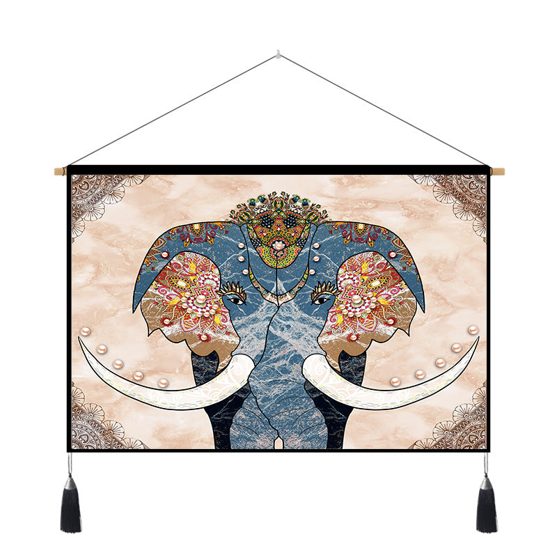 Wholesale Chemical Fiber Ethnic Style Tapestry Hanging Paintings