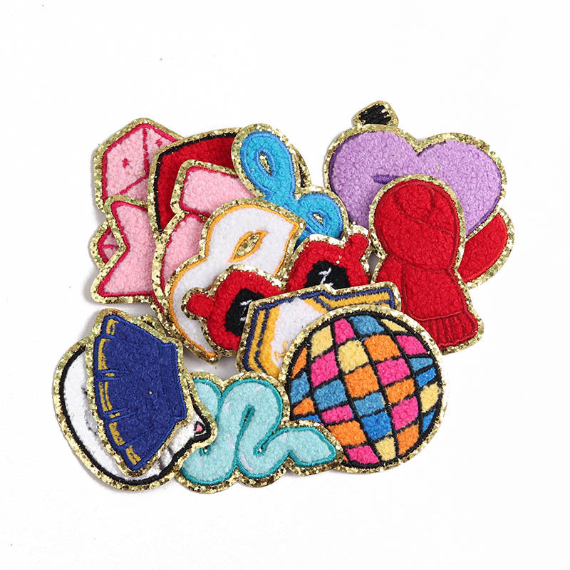 Wholesale DIY Cartoon Embroidered Towel Embroidery Patch