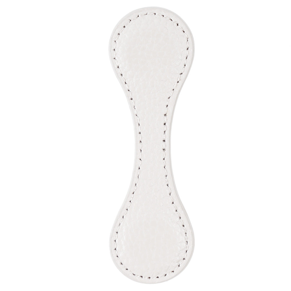 Wholesale Crazy horse leather double-sided magnetic bookmark clip