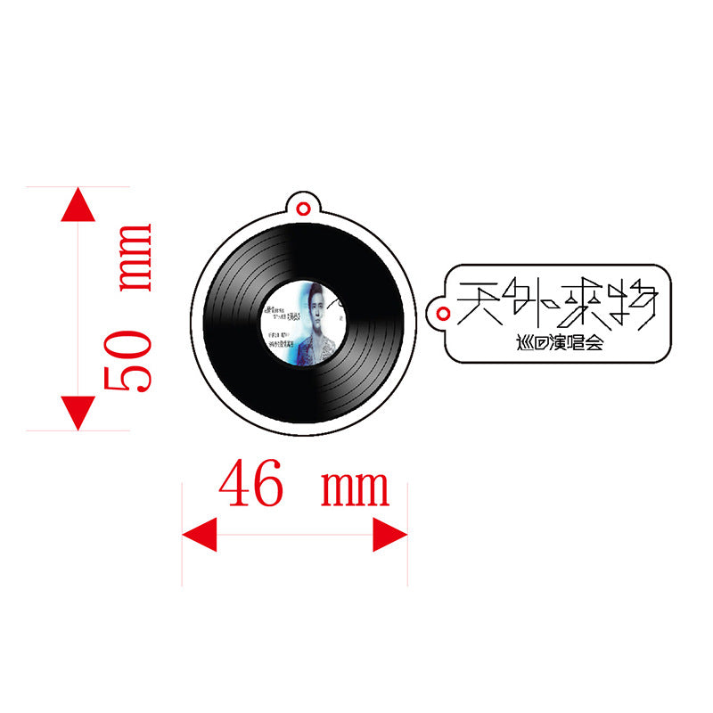 Wholesale Acrylic Keychain Customized