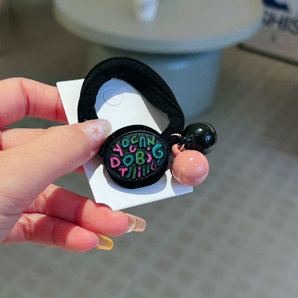 Wholesale Colored Alloy Letter Love Towels and Hair Ropes