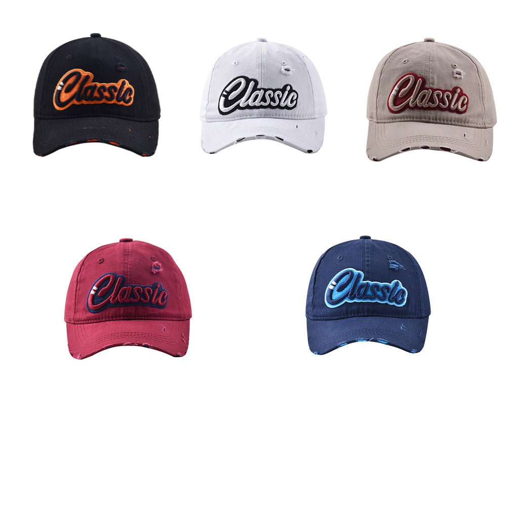 Wholesale Retro Letter Baseball Caps