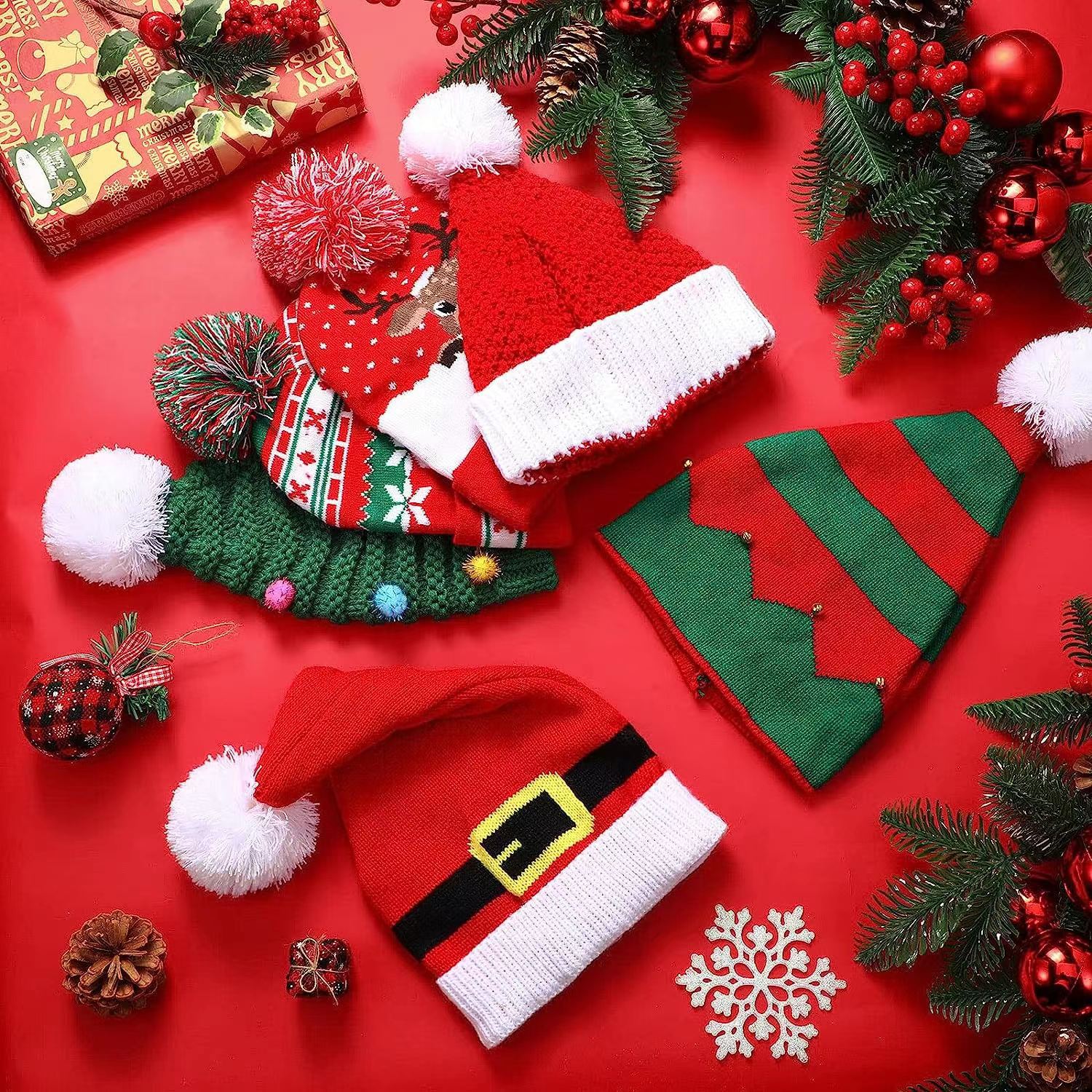 Wholesale Christmas Knitted Hats