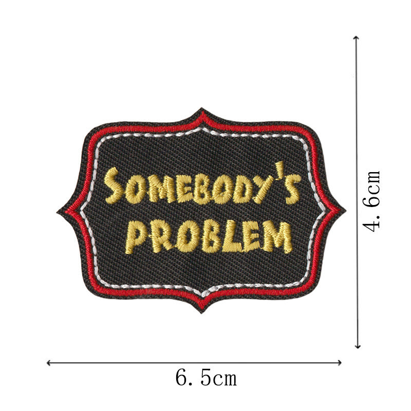 Wholesale Western Cowboy Embroidered Tactical Patch DIY Decorative Accessory For Backpacks Hats Towels
