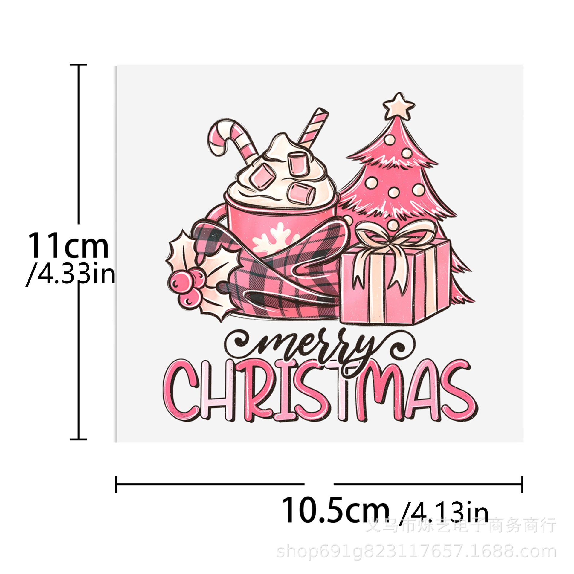 Wholesale Christmas series  Olaf  16oz Cup UV DTF Wraps