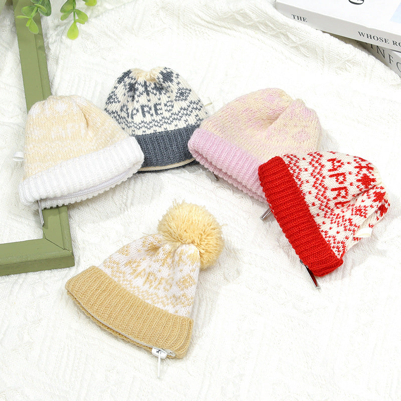 Wholesale  Apple AirPods Bluetooth Knitted Woolen Hat Headset Case