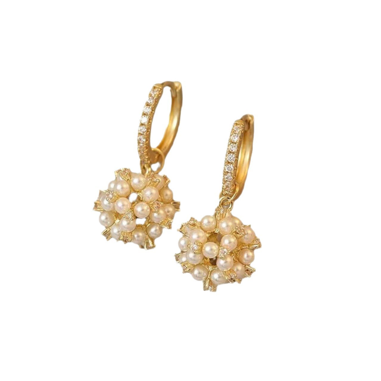 Wholesale  Pearl Earrings for Women,  High-End Versatile Stud Earrings