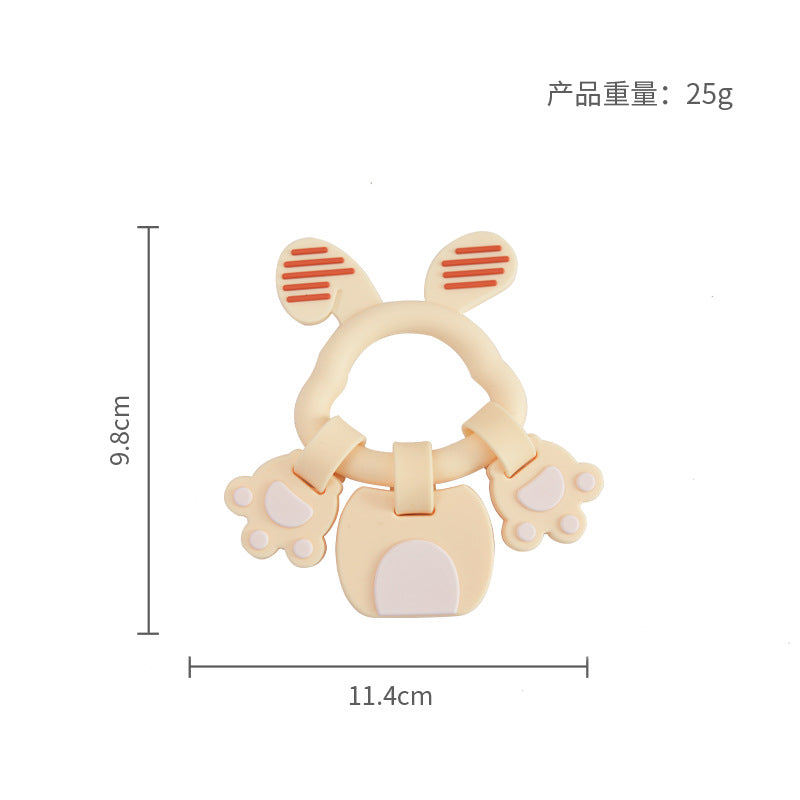 Wholesale Baby Bracelet Silicone Teething Stick Bear Rabbit Teether