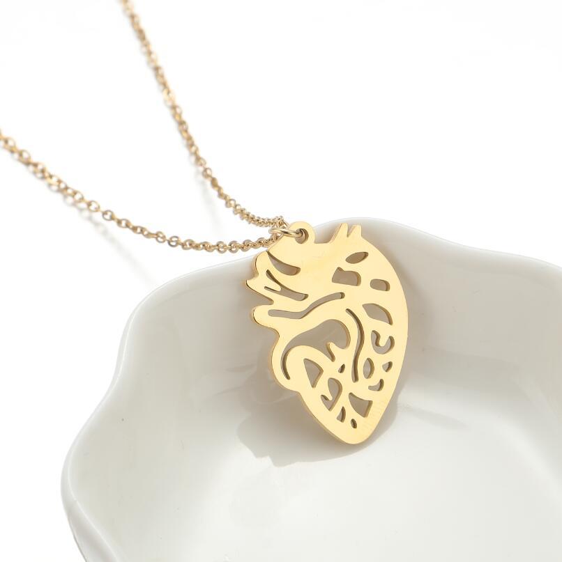 Wholesale Stainless Steel I LOVE YOU Key Clavicle Chain Necklace