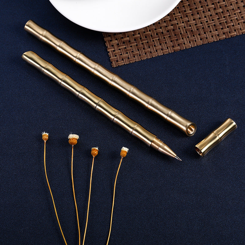 Wholesale Bamboo Brass Pens