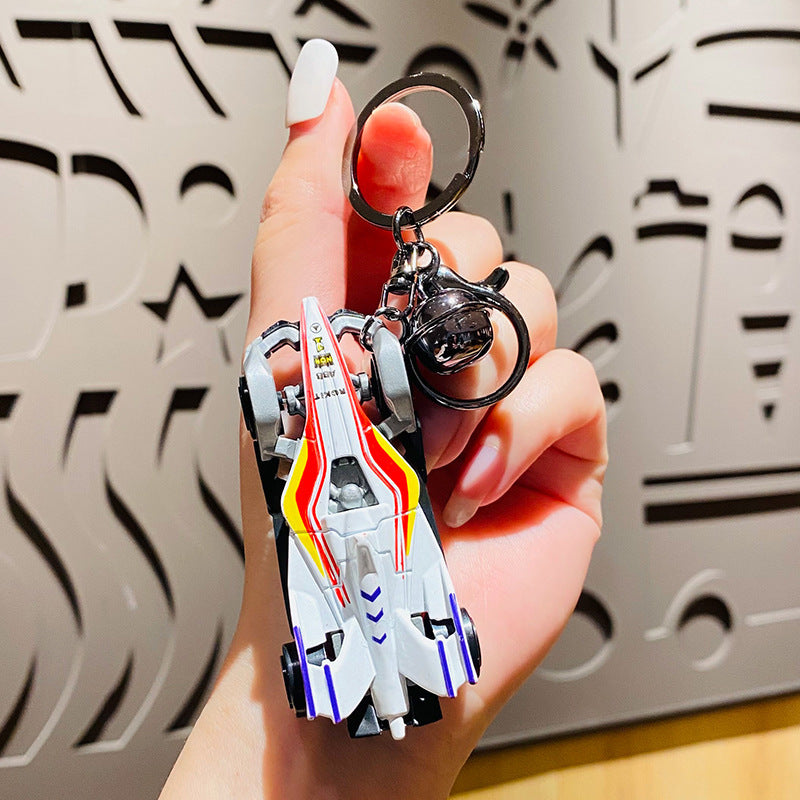 Modelo de auto de ecuación de aleación al por mayor llavero