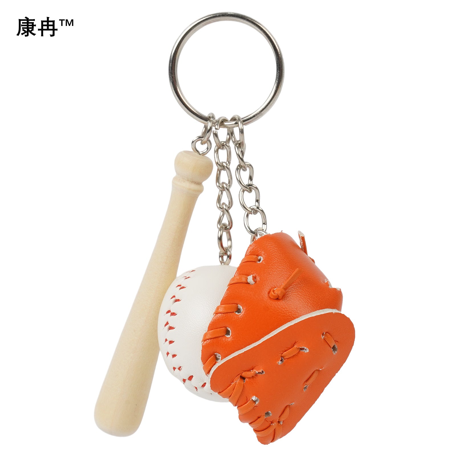 Wholesale Mini Cross-border Explosions Baseball Keychain Bag Pendant Softball Gloves Softball Baseball Pendant