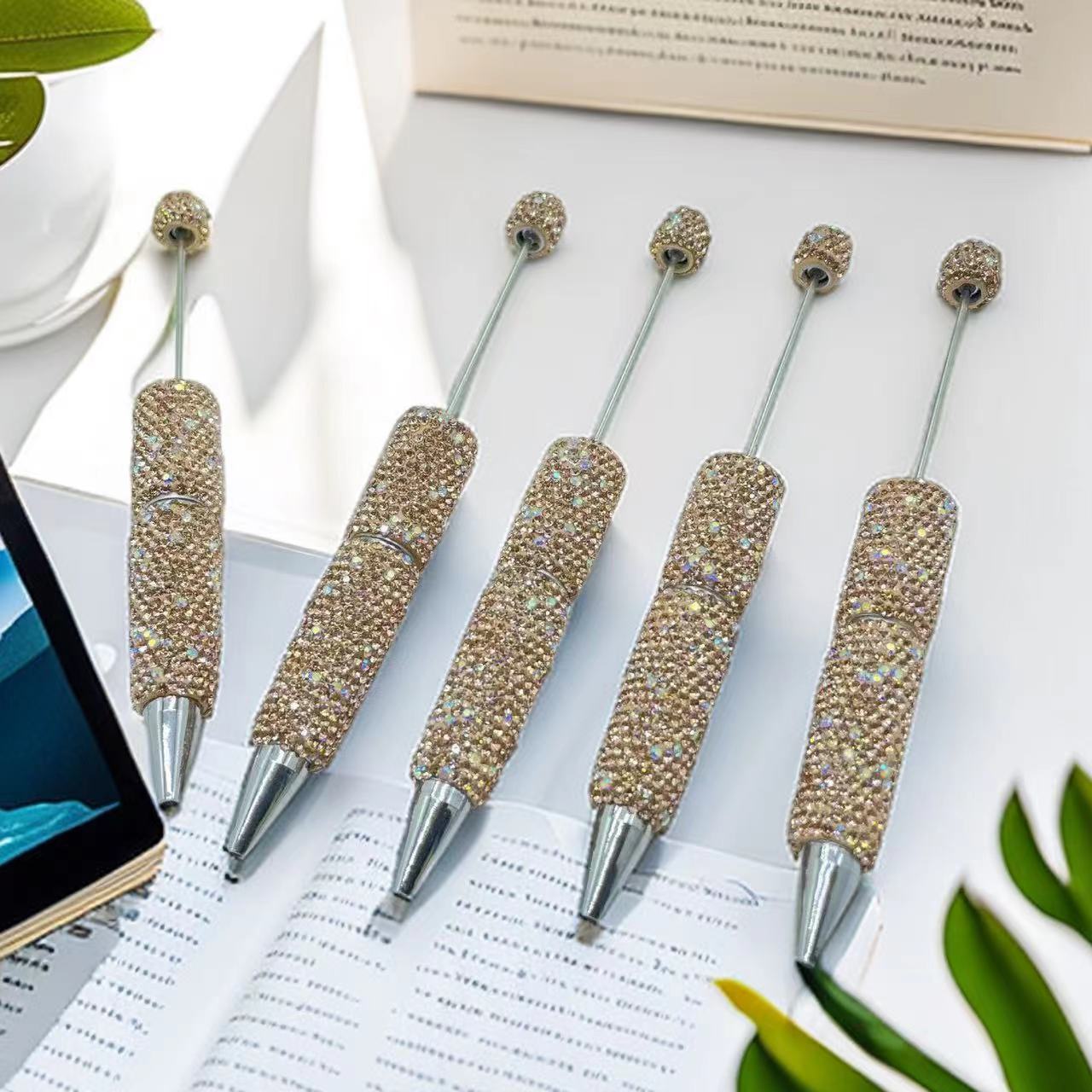 Wholesale 10pcs Diy Full Diamond Beaded Creative Pen