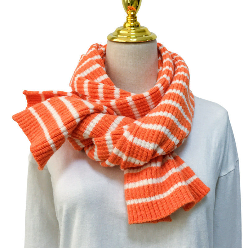 Wholesale Autumn and Winter Arctic Velvet Knitted Scarf