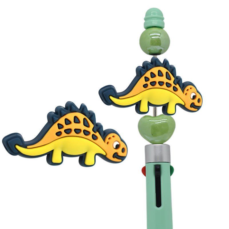 Wholesale 100pcs Diy Dinosaur Cartoon PVC Beads