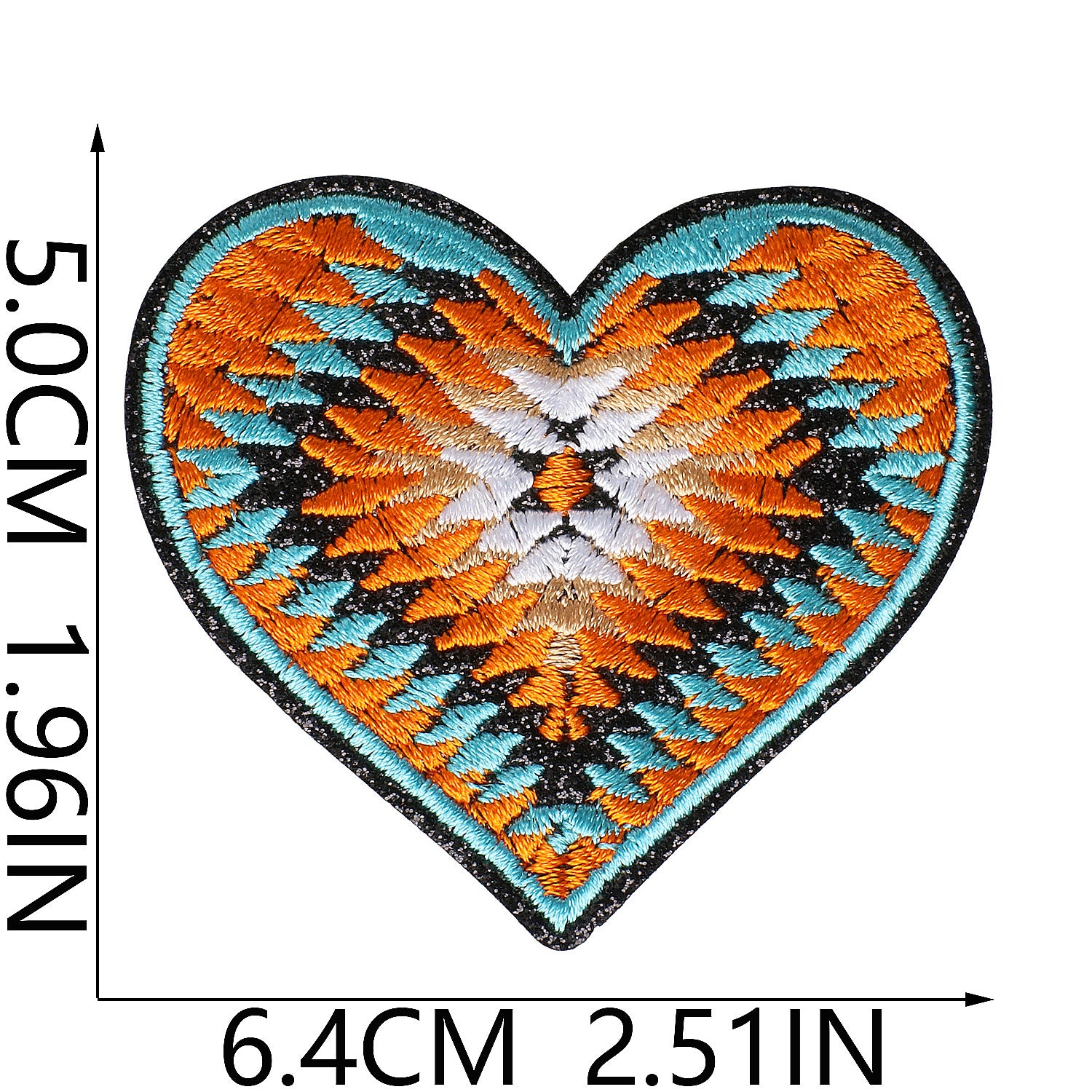 Wholesale American Western Cowboy Embroidered Iron On Patch Clothing Decorative Craft Supply Gift