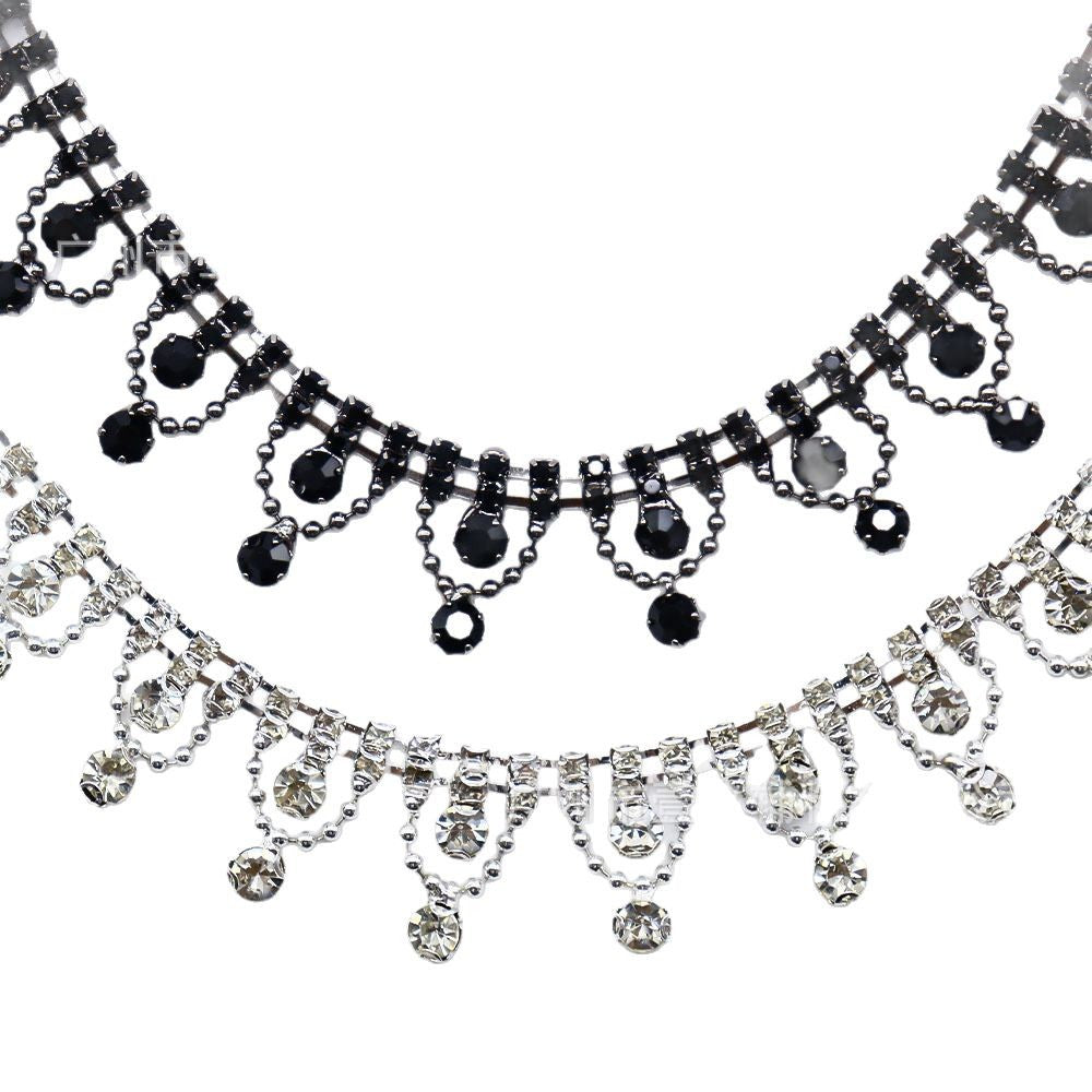 Wholesale Water Diamond Claw Chain Crystal Diamond Chain DIY Patches