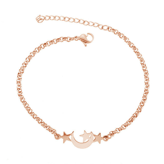 Wholesale Couple Bracelet Female High Sense Titanium Steel Bracelet Niche Design Couple Jewelry Stainless Steel Animal Letter Jewelry