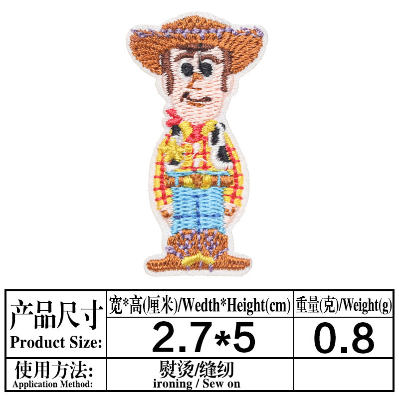 Wholesale cartoon cloth stickers cute DIY patch OLY Exclusive