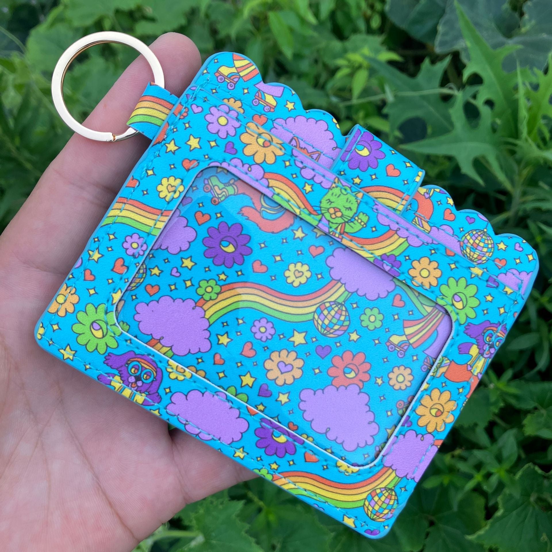 Wholesale Colored PU Leather Bank Card Bag, Fashionable and Creative Student Bus Card Holder Clip