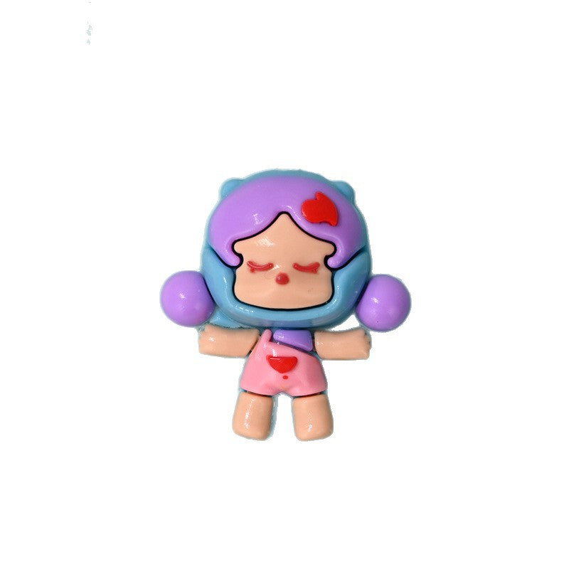 Wholesale 5pcs/pack Cartoon with holes diy mobile phone chain  beaded pen 	OLY Exclusive