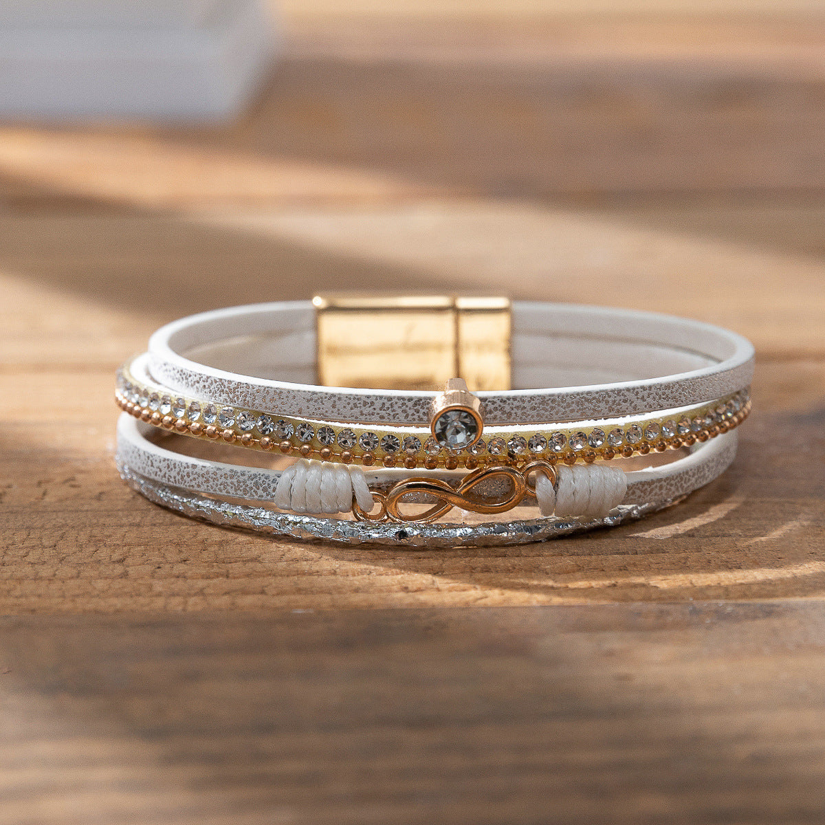 Wholesale Punk style Layered Bracelet Set