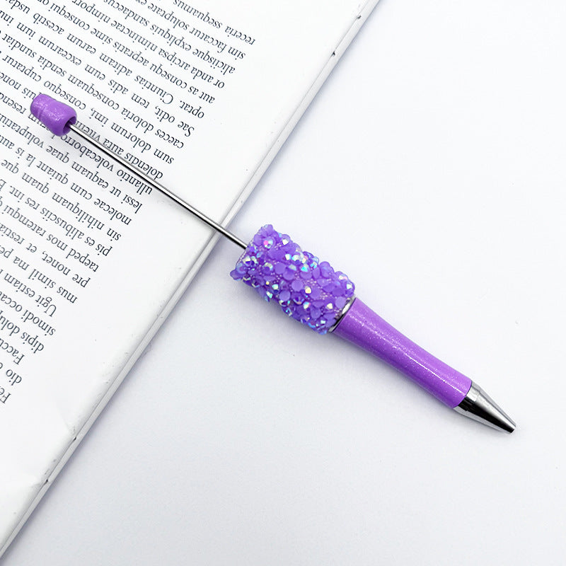Wholesale Beadable Pens Resin Diamond Sequin DIY Pen