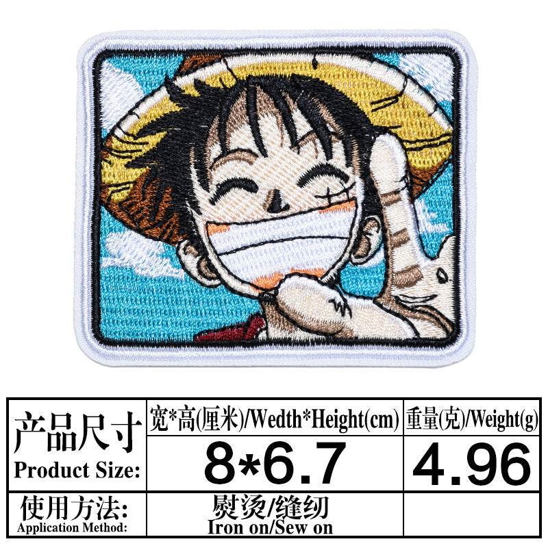 Wholesale Cartoon Embroidery Patches Princess Design Cloth Patch DIY Sewing Accessory For Clothing